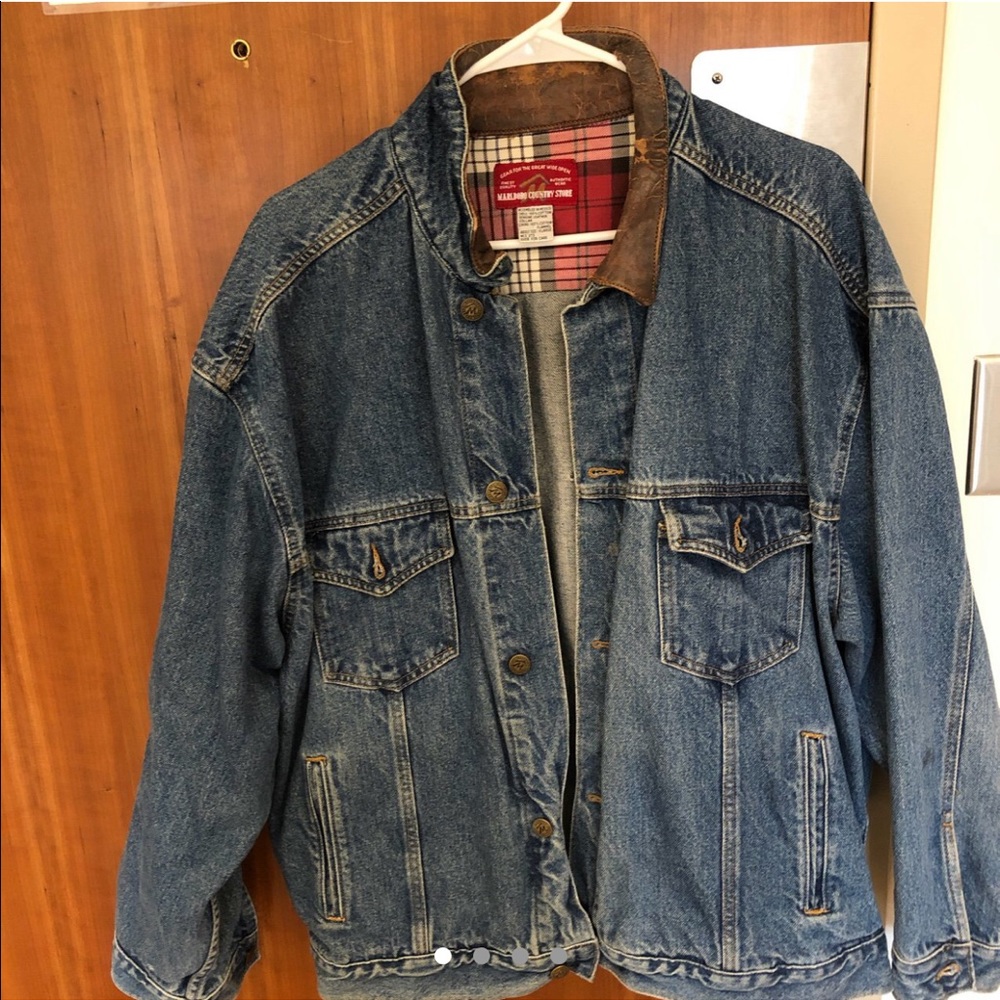 Vintage Marlboro jean jacket